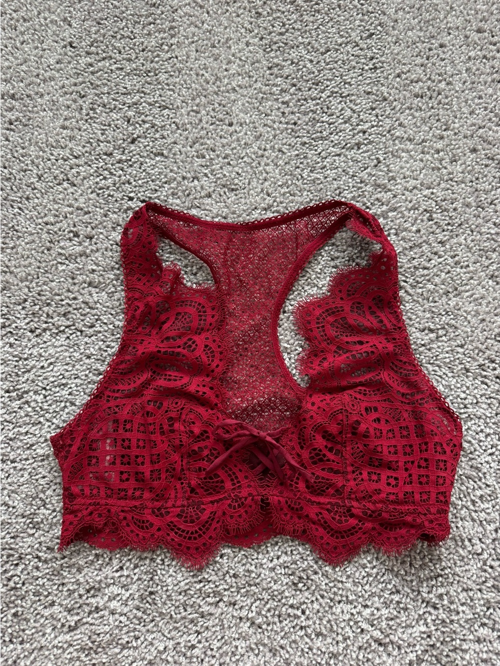 Victorias Secret Lace Racerback Bralette